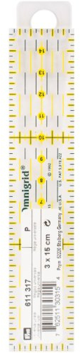PRYM Rollschneider-Lineal 3x15cm 611317