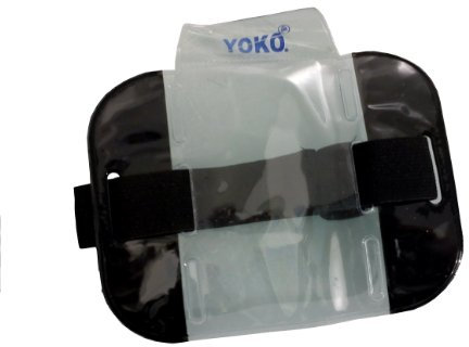 YOKID03-BLK - ID Armband Security Badge Holder Black