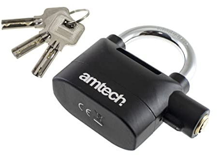 Flostream Ltd Am-Tech Cadenas Hyper résistant avec Alarme