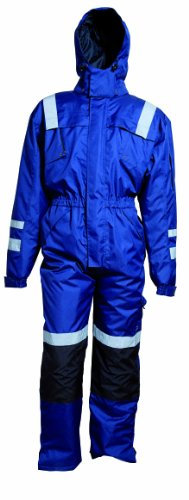 Elka EL-88002 Working Xtreme Thermo-Overall, Größe XXL, Blau/Schwarz