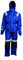 Elka EL-88002 Working Xtreme Thermo-Overall, Größe XXL, Blau/Schwarz