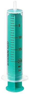 Injekt 20 ml I 2-teilige Einmalspritzen mit Luer-Ansatz I 100er Pack