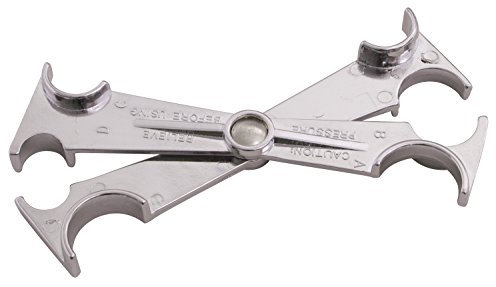 Lisle 63730 Spring Lock Scissor Disconnect for AC/Fuel Line
