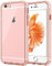 JETech Case for iPhone 6 Plus and iPhone 6s Plus 5.5-Inch, Non-Yellowing Shockproof Phone Bumper Cover, Anti-Scratch Clear Back (Rose Gold)