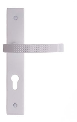 Home friendly Poignée de porte Elona Blanche Cylindre