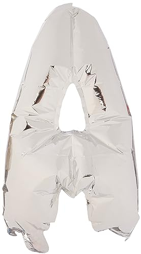 Procos 91250 - Folienballon Buchstabe A, Helium, Ballon, Geburtstag, Dekoration, Geschenk