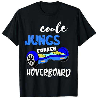 Cooles Jungen Reiten Hoverboard Skater Hover Scooter Board T-Shirt