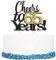 1Pc Cheers to 65 Years Cake Topper Happy 65th Birthday Cake Topper 65th Anniversary Birthday Party Decor Supplies Celebrating Party Decorations