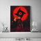 Tpqoaa Leinwandbilder Bild auf Leinwand Vlies Wandbild Kunstdruck Mangekyou Sharingan Shisui Uchiha Anime 45x60cm Wanddeko Wand Wohnzimmer Wanddekoration Deko