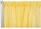 SARO LIFESTYLE CV Linens bkdp_10 Voile-Vorhang, schwer entflammbar, 305 cm x 300 cm, Kanariengelb, 1 Stück