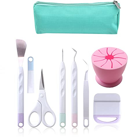 Bekasa Vinyl Unkrautwerkzeug, Plotter Zubehör Karton Handwerk Basic Tools Kit, DIY Handwerk Werkzeug Set, Cameos, Beschriften