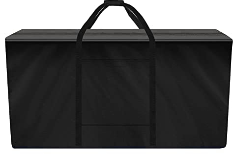 Rilime Cornhole Tragetasche, 122 x 60 cm, wetterfeste Cornholes Board-Tragetasche, inklusive 2 Taschen und gepolstertem Schultergurt (reguläre Größe)