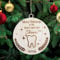 Personalisierte Beste Zahnarzt Weihnachtsbaum Dekoration, Holz Baum Ornament, Graviert Name Weihnachtskugel Geschenkkarte Einsatz für Familie und Freunde