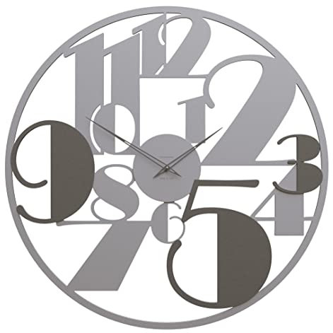 Große Wanduhr Cleo - 95 cm von CalleaDesign (Aluminium)