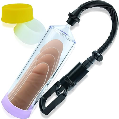 Bomba de vacio Alargamiento de pene masculino Juguetes eróticos para adultos: Bomba pene Alargar pene Pompa pene Bomba vacio Aumento de pene hombre Sex toys Penis pump Juguetes sexuales P02