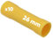 Kalitec SVG26 Lot de 10 connecteurs isolés jaunes 4-6 mm² I Manchon en cuivre I Connecteur à sertir I Connecteur pour voiture et appareils ménagers