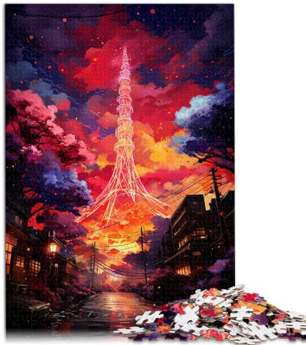Puzzle per puzzle L'albero della vita, 1000 pezzi, per adulti, puzzle difficili, puzzle in legno, decorazione per la famiglia (50 x 75 cm)