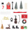 CPROSP 20 Stück Wichteltür Zubehör Weihnachten Set, Wichteltür Komplettset Feentür, Nissedor Miniatur Weihnachtswichtel Tür Deko mit Weihnachtsbaum, Schneemann, Zäun, Leiter, Stiefel, Kranz, Feentür