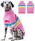 IECOii XL Hundepullover für Große Hunde, Rüden und Hündinnen - Süße Weihnachts-Winterkleidung, Warmer Winterpullover für Corgis, Beagle, XL