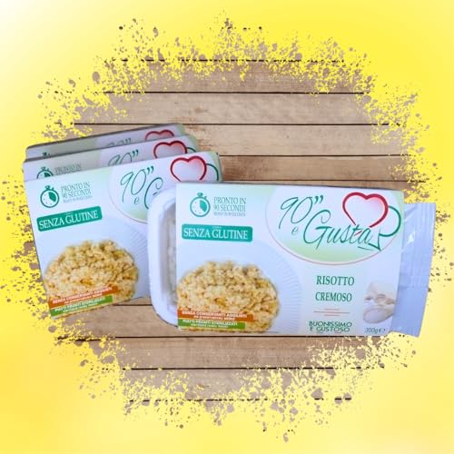 Risotto cremoso - Confezione da 4 Piatti Pronti - 90” e gusta