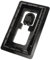QWORK® Staffe di montaggio per pannelli solari, senza trapano, per camper, camper, tetti, nero
