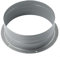 Kanalverbinder Flansch Metall Flansch Entlüftungsrohr Fitting Wand Luftrohr Schlauch Flansch Anschluss Wand Luftschlauch Adapter Fitting für Lüftungsrohr 75-200mm(150mm)