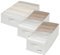 4CONVY Ensemble d'organisateurs pour armoire – Boîte de rangement rigide pour armoire – Système d'organisation pliable pour armoire – Organisateur pour armoire sans compartiments.