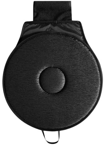 Amesor 360 Drehbares Sitzkissen, Drehscheibe Auto Drehsitzkissen, Rundes Autositzkissen, Drehkissen Für Autositz Einstiegshilfe Auto Senioren Und Behinderte Autohockerauflage