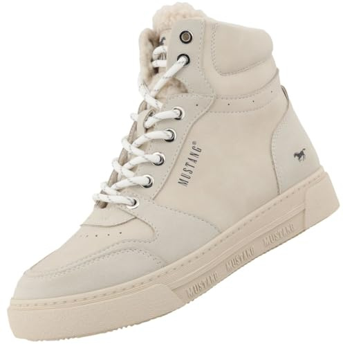 MUSTANG Damen High Top Sneaker White EU 39