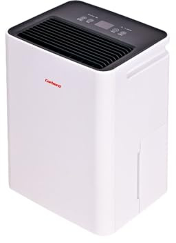 Corberó – Deshumidificador CDG10 Capacidad 10 LDía Depósito 2,9 L Drenaje Continuo Apagado Automático Refrigerante R290 Silencioso Color Blanco