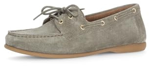 Gabor Damen Slipper, Frauen Slipper, Mokassins,hochwertig,schick,verspielt,Leder-Ware,chic,Trend-bewusst,praktisch,Arbeit,Pine,43 EU / 9 UK