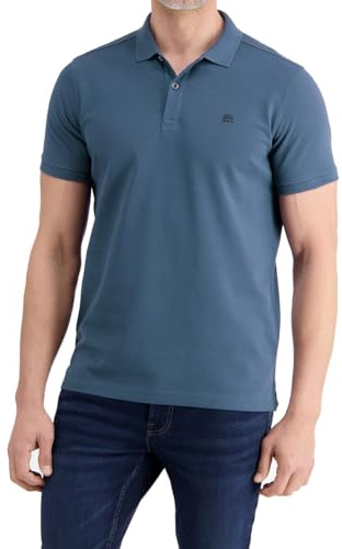 Klassisches Herren Poloshirt (DE/NL/SE/PL, Alphanumerisch, 3XL, Regular, Regular, 448 - Storm Blue)