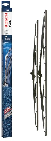Escobilla limpiaparabrisas Bosch Twin 702, Longitud: 700mm/650mm – 1 juego para el parabrisas (frontal)