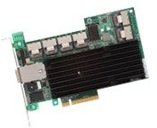 LSI Logic 3ware SAS 9750-24I4E Kit RAID-Controller (28-Port, SATA III, 512MB, 8X PCI-e 2.0, RAID 0/1/5/6/10/50/Single Disk)