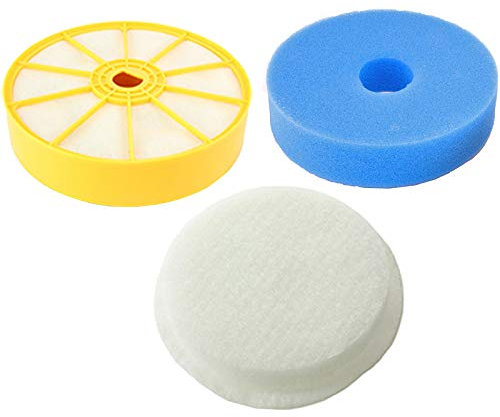 First4spares Washable Round Pre Motor Side Filter and Post Motor Filter Pad for Dyson DC07 Vacuum Cleaners