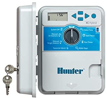 Hunter Sprinkler Xch1200 X-Core Hybrid 12-Station - Timer per irrigazione da interno o esterno