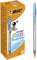 BIC Cristal Fun bolígrafos Punta Ancha (1,6 mm) – Turquesa, Caja de 20 unidades