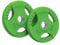 Body Revolution Olympic Weight Plates, 1.25kg - 25kg, Rubber Tri-Grip Barbell Weights, Powerlifting & Bodybuilding Weights, Home Gym Equipment for Strength Training (10 kg PAIR)
