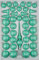 39 TLG. Glas-Weihnachtskugeln Set in Hochglanz Modern Mint Silberne Ornamente - Edle Neuheit - Christbaumkugeln - Weihnachtsschmuck - Christbaumschmuck