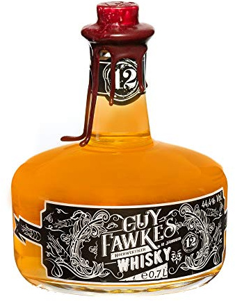 Guy Fawkes 12 Jahre Blended Whisky / 44,4% Vol. / 0,7 Liter-Flasche