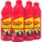 Destop Turbo - Desatascador para Tuberías Superconcentrado, formato gel - Pack de 4 Unidades, Hasta 8 Dosis
