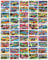 White Mountain Puzzle Greetings From (US State Stamps) 1000 Piece Jigsaw Puzzle 610 x 760mm