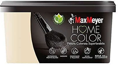 MAXMEYER PITTURA COLORATA SUPERLAVABILE HOME COLOR CANAPA 2,5L