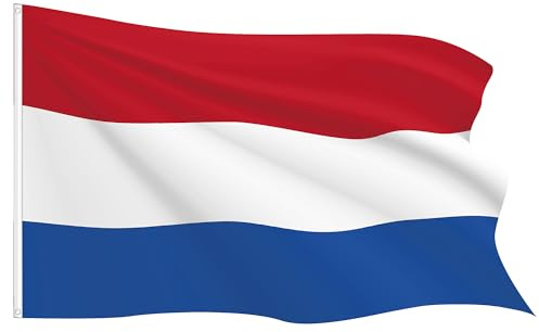 Taffstyle Fahne 150cm x 90 cm Länderflagge Fanartikel Land Flagge mit Metallösen Frauen Männer Kinder Basketball Handball Fussball Holland