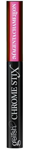 Gelish Chrome Stix, Chrome Nail Powder, Nail Art for Stunning Metallic Finish, Long-Lasting, Easy Application, Perfect for Professional and At-Home Use (Magenta Chameleon, 0.5g)
