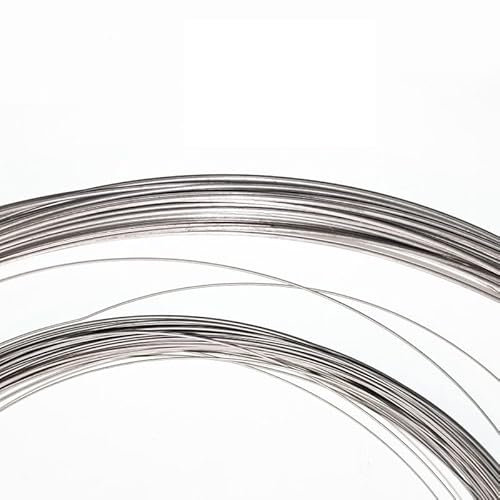 Aurorad Dia da 0,2 mm a 3 mm di Filo in Titanio Puro Grado 1 uns Gr1 Ta2 Industria del Filo Titanio Puro o di Titanio o Fai da Te Materiale (Size : 0.8mm 3meter)