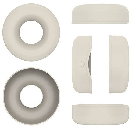 Adatto per Sony WH-CH520 cuffia protettiva in silicone coperchio antipolvere (bianco)