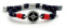 Aloha Bracelet homme rose des vents acier cordon réglable idée cadeau, Taglia unica, Acier allié