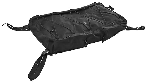 Qcwwy Aufbewahrungstasche für Schwimmweste, 4 Taschen mit Reißverschlüssen. Aufbewahrungstasche für Persönliche Schwimmhilfe 600D Oxford Fabri für Boote mit Schwimmendem Dach (L 8x12in)