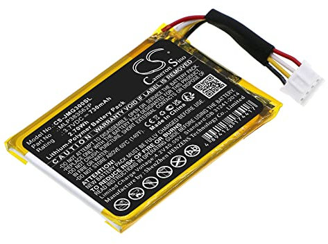 TECHTEK Batterie 730mAh Compatible avec [JBL] Go 3 remplace MLP383562P FBA